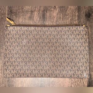 Michael Kors Large Zip Clutch